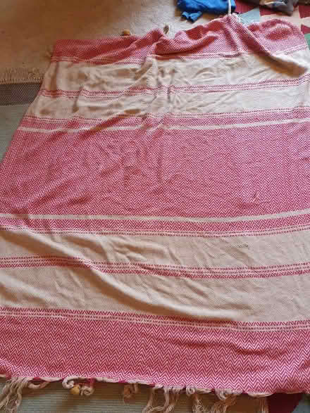 Photo of free Wooden cotton throw (Fishponds) #1