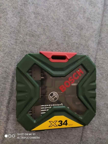 Photo of free Set of 34 Bosch drills (Springfield CM1) #2