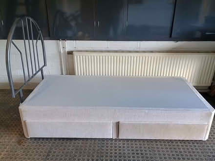 Photo of free Single divan bed with storage drawers (Guilsfield SY21) #1