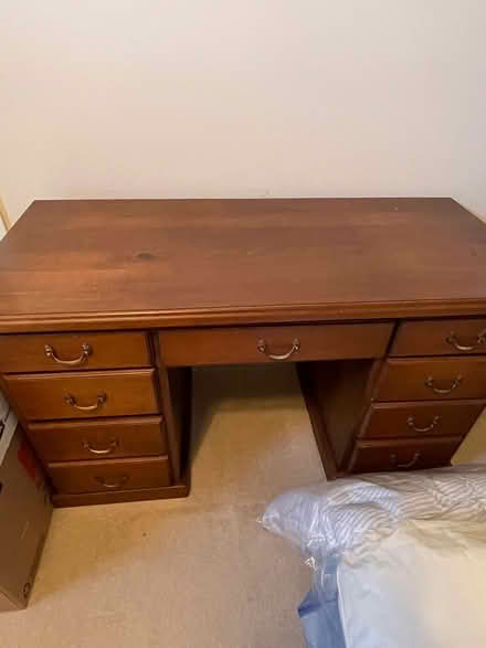 Photo of free Solid Walnut Desk (Near Mill Valley HS) #1