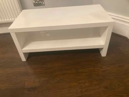 Photo of free Glossy white TV stand/furniture (Waterloo) #1