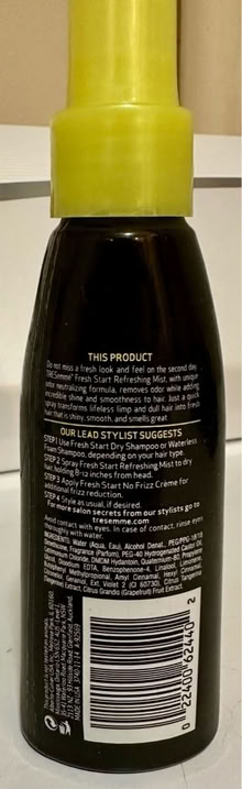 Photo of free TRESemme Waterless Shampoo & Mist (West San Jose 95128) #4