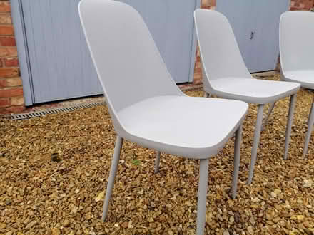 Photo of free Set of 3 indoor gray chairs (Allington NG32) #3