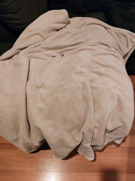 Photo of free 7x7' fuzzy blanket (Westmont) #1