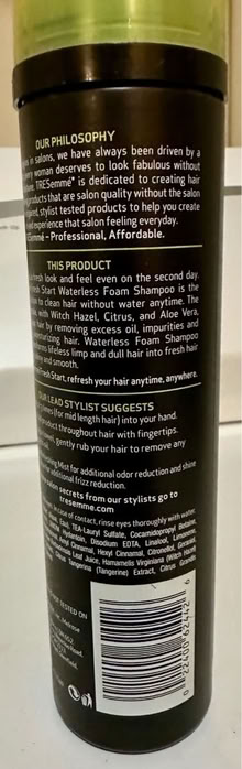 Photo of free TRESemme Waterless Shampoo & Mist (West San Jose 95128) #3