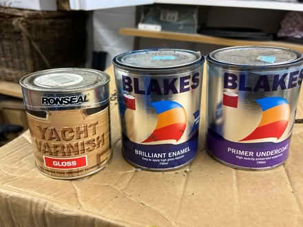 Photo of free Boat paint and yacht varnish (Emmer Green (RG4)) #1