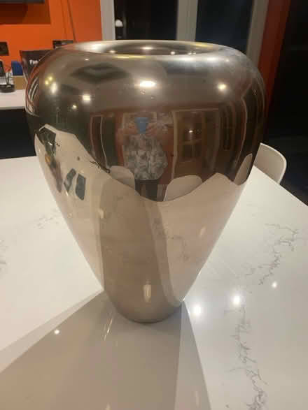 Photo of free Large metal vase (Hoddesdon, EN11) #1