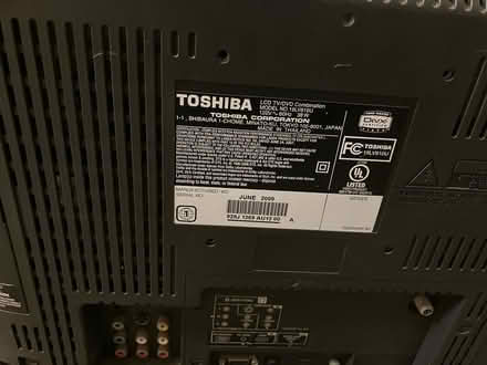 Photo of free Toshiba 19” TV/DVD combination (Piedmont) #2