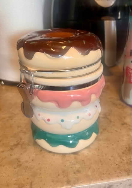 Photo of free Decorative Donut Cannister (New Carrollton, MD) #2