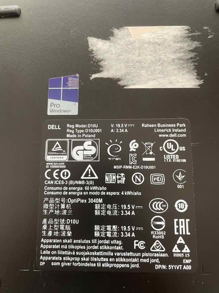 Photo of free Dell mini PC (Brighton Hill RG22) #2