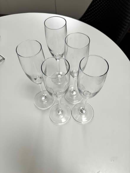 Photo of free 5 Champagne glasses (Horsham) #1