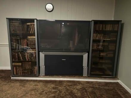 Photo of free 2002 Toshiba & entertainm't center (Hudsonville, Georgetown Forest) #1