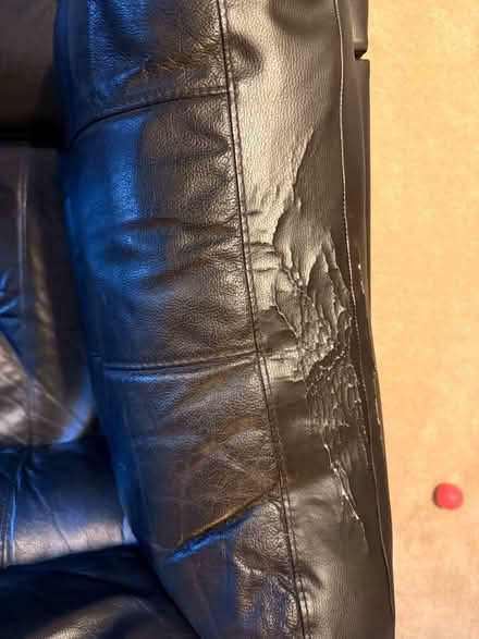 Photo of free Sofa faux leather (Swindon Village GL50) #3