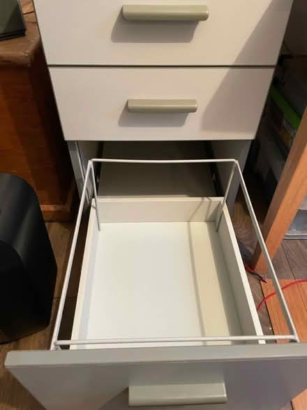 Photo of free Filing Cabinet with drawers (Hinstock) #2