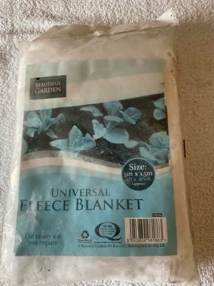 Photo of free Unused Garden Fleece (Cosham PO6) #1