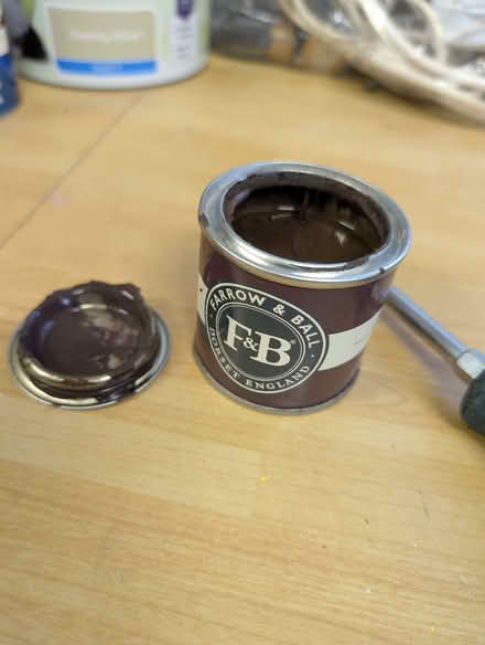 Photo of free Farrow & Ball mahogany brown 100ml (Kidlington OX5) #2