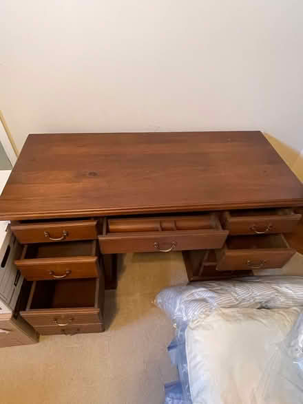 Photo of free Solid Walnut Desk (Near Mill Valley HS) #2