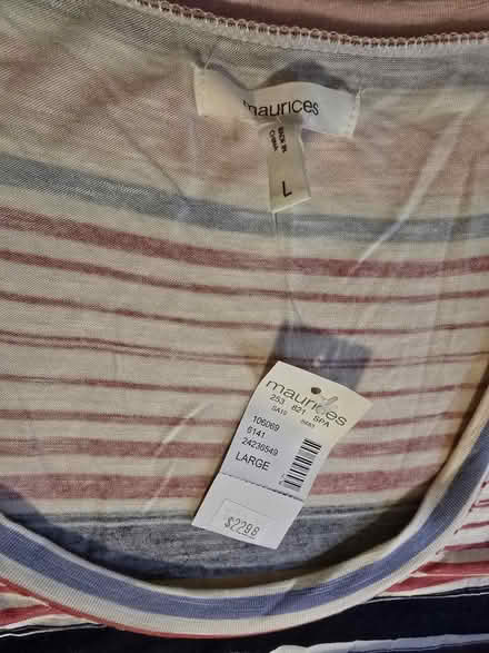 Photo of free Striped Tank Top (Maurices L) (West 7th) #4