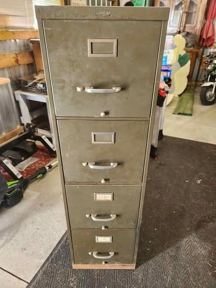 Photo of free 4 drawer filing cabinet (Hartland area) #2