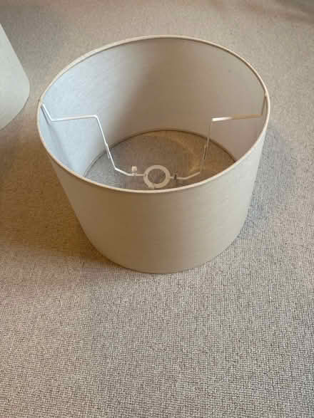 Photo of free Biege linen lampshade (TN23) #2