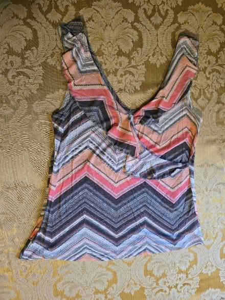 Photo of free Chevron Ruffle Tank (Maurices M) (West 7th) #1