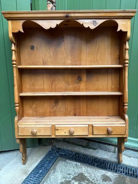 Photo of free pine wall unit (Scarborough YO12) #1