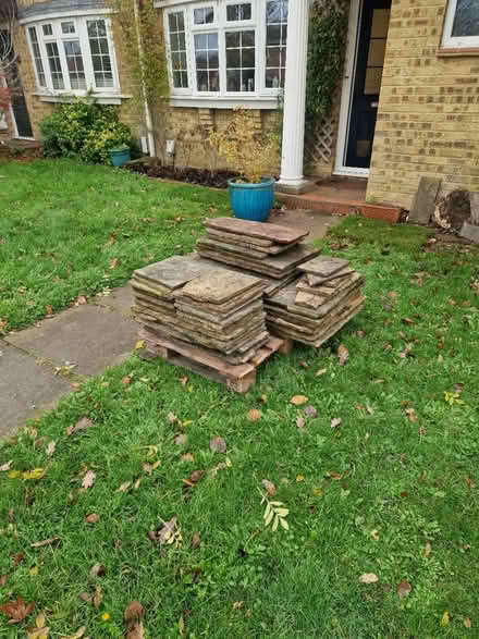 Photo of free Indian patio stones (Hersham KT12) #3