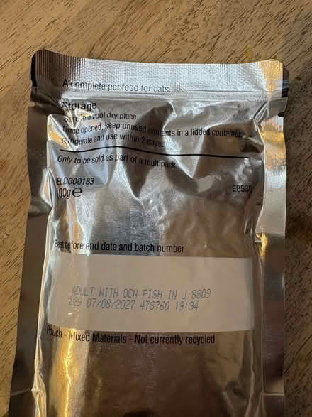 Photo of free 28 Pouches of cat food - NW2 5QB (NW2) #1
