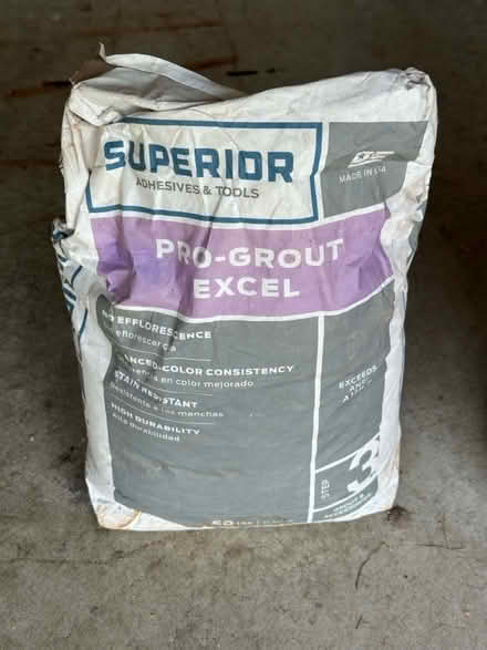 Photo of free Grout for ceramic tile (West side) #1