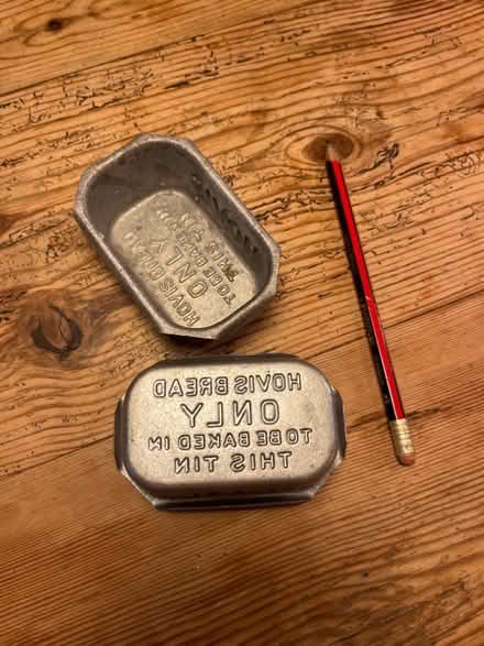 Photo of free Mini Hovis bread tins (Herne Hill SE24) #2