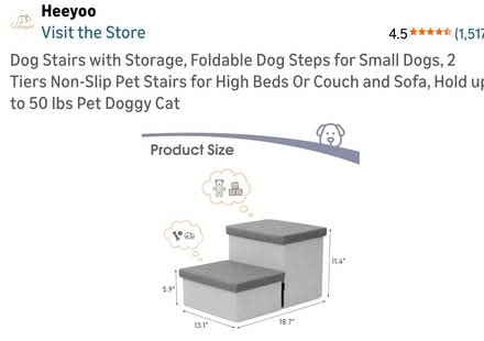 Photo of free Small Dog steps (NE Heights- JT & Montgomery) #1