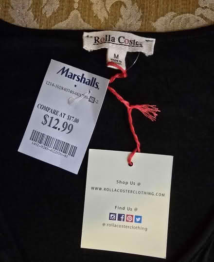 Photo of free Black Wrap Dress (Rolla Coster M) (West 7th) #4