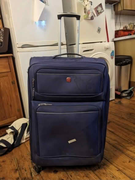 Photo of free Suitcase (missing two wheels) (Turnpike Lane N15) #1