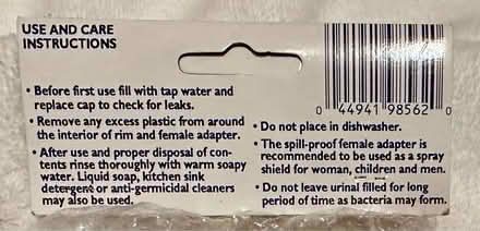 Photo of free New Chadwick Portable Urinal (West San Jose 95128) #3