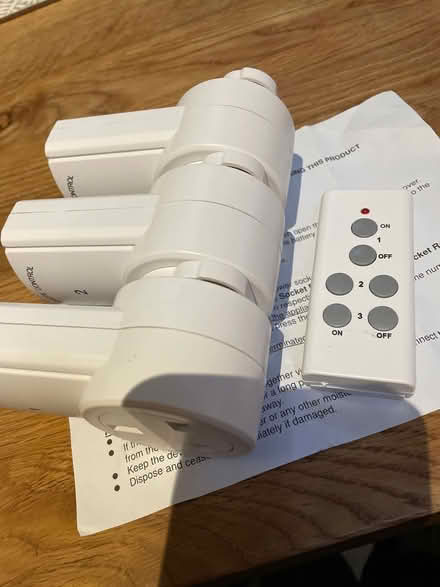 Photo of free Remote control plug set (West Wickham area) #2