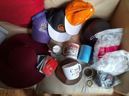 Photo of free Hats, mugs, odds and ends (Brentford Gate TW8) #1