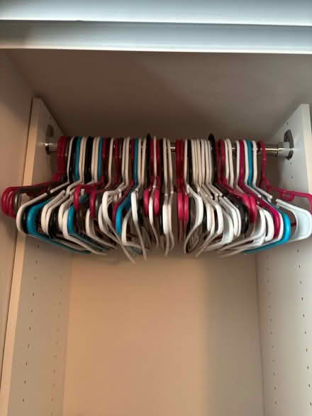 Photo of free Plastic hangers (standard size) (North Hollywood-Burbank) #1