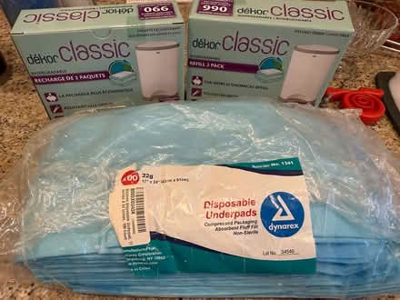 Photo of free Diaper garbage bags and underpads (Scarsdale) #1