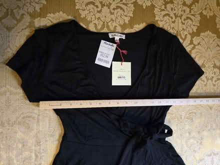 Photo of free Black Wrap Dress (Rolla Coster M) (West 7th) #3