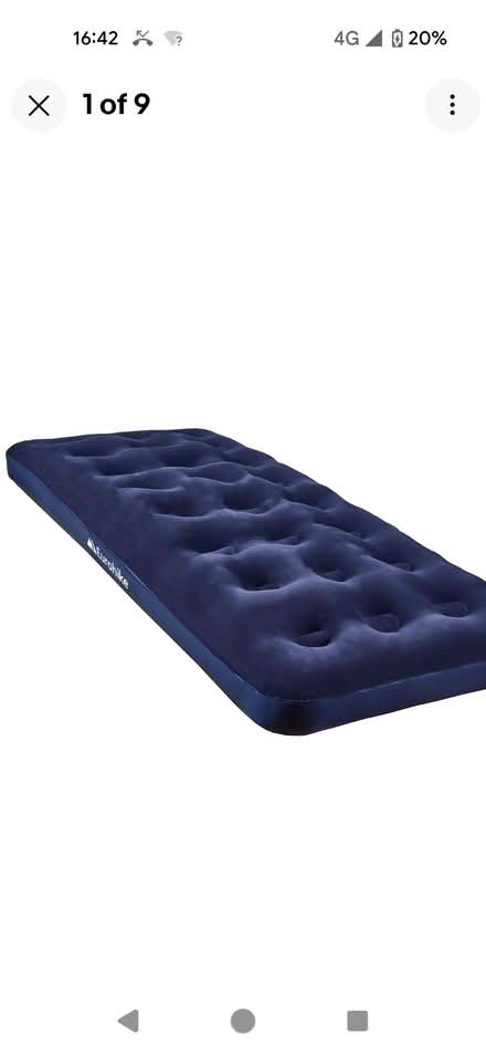 Photo of free Inflatable single camping mattress (Stepney E1) #1