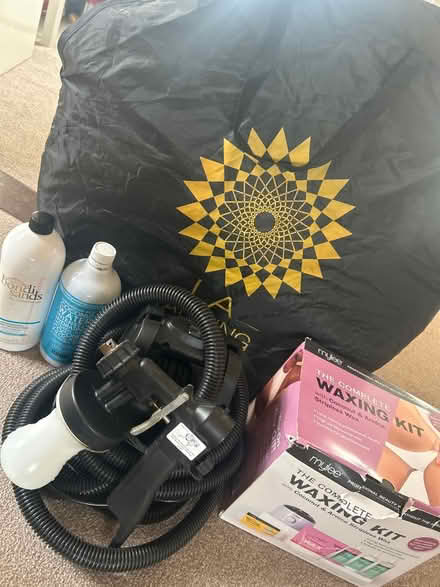 Photo of free Tanning tent and machine + Wax Kit (PO10 7TW) #1