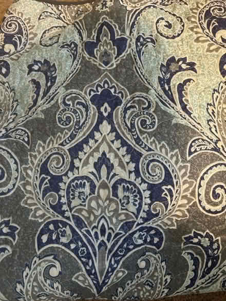 Photo of free Queen-size blue, aqua, & gray quilt (Hollywood, MD) #2