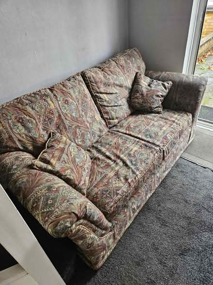 Photo of free 2 seater sofa (Mitcham CR4) #3