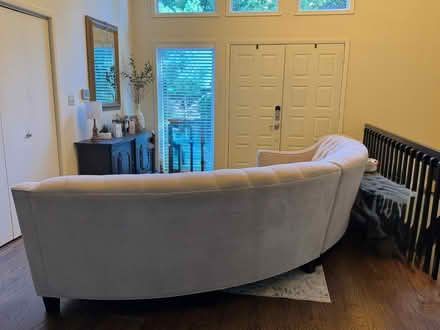 Photo of free 2-piece curved sofa (Green Brook @ Washington Rock) #2