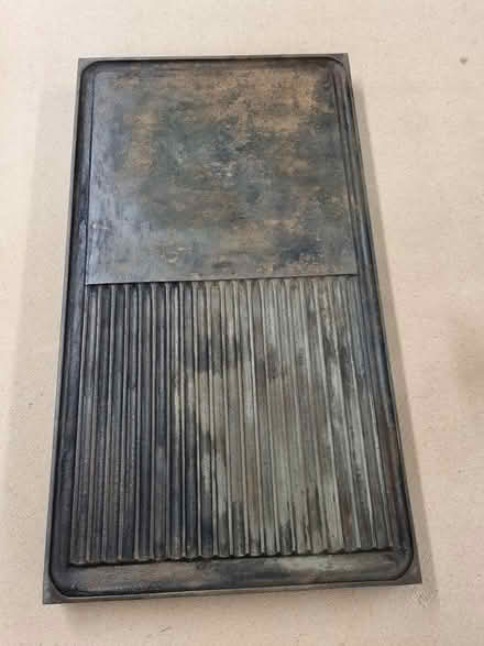 Photo of free Cast iron griddle plate (CM2 springfield, chelmsford) #1