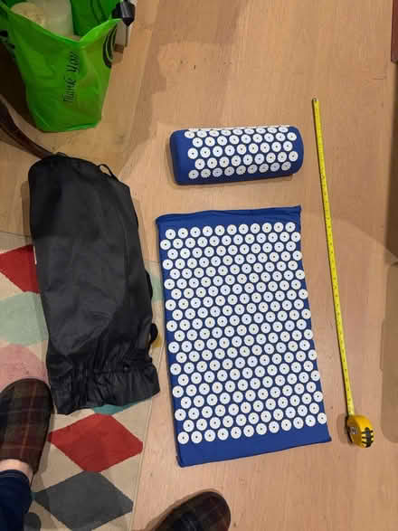 Photo of free Spiky mat & pillow - yoga/torture? (Central Tonbridge TN9) #1