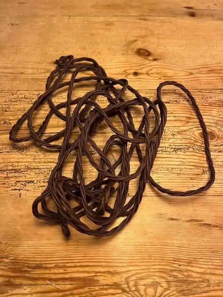 Photo of free Brown plaited rope wire (Herne Hill SE24) #1