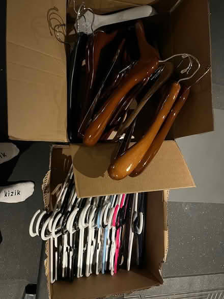 Photo of free Hangers - wooden and plastic (King st and Payne street) #1
