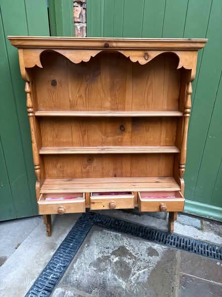 Photo of free pine wall unit (Scarborough YO12) #2