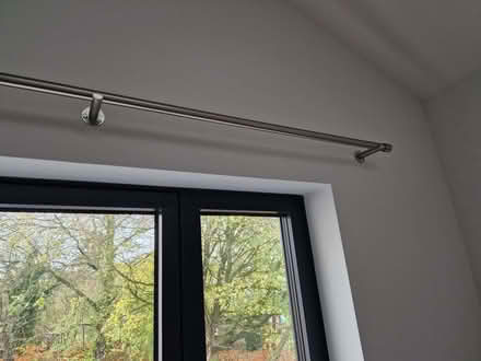 Photo of free Contemporary curtain pole 2.8m long (Datchworth SG3) #1